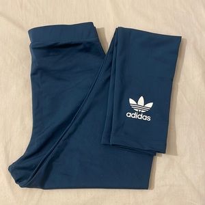 Adidas blue leggings